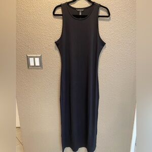 White House Black Market Black Sleeveless Dress